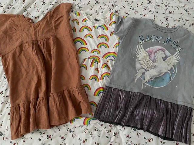 Next Dress Zara Bundle 4-5 Y Girls VGC Rainbow