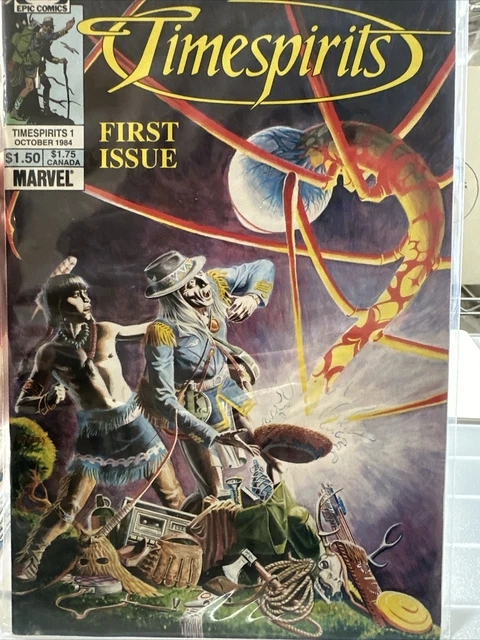 TIMESPIRITS - Vol 1 No. 1  (October 1984) ~ Epic Comics