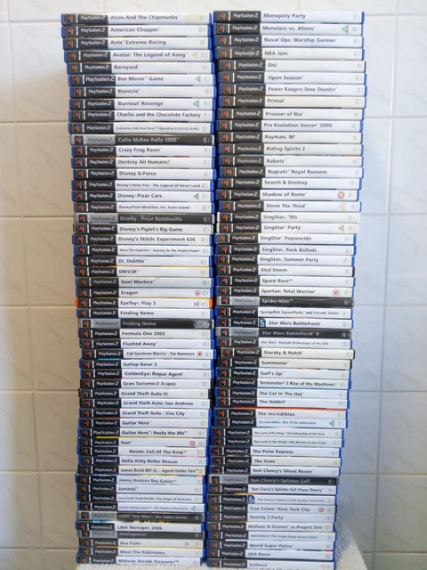 Sony PS2 Games Pick Multi Listing All £3.49 Each Bundle Discount Complete Manual