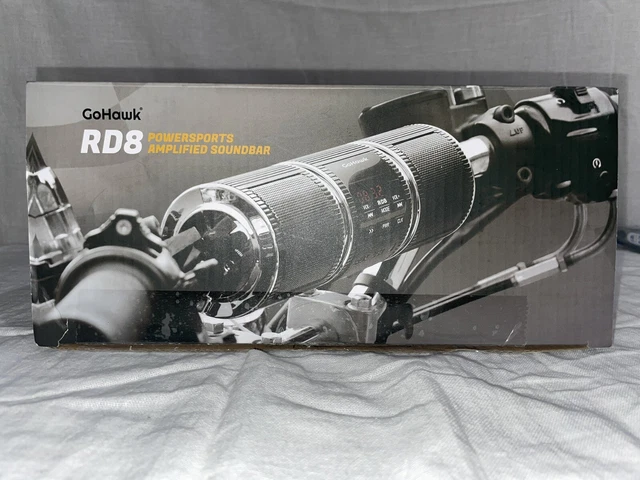 GoHawk RD8 powersports amplified sound bar NEW