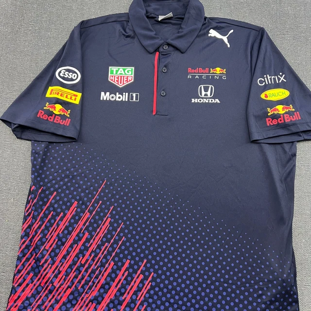 PUMA Red Bull Racing Team Polo (Mサイズ) Red-Bull-Racing-Men’s-Team-Polo