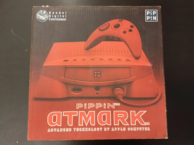 APPLE BANDAI PIPPIN Atmark with 8MB Memory Expansion + Controller