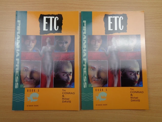 ETC Book #5 "Dissolution (Self)" - Piranha Press Comics - 1990 - NEAR MINT (NM)