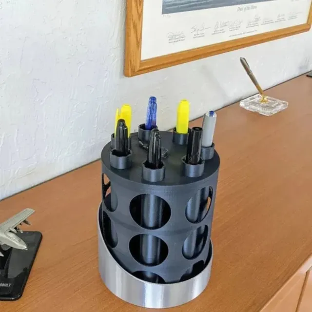 Pencil Pen Holder Rotating Art Supply Organizer Pencil Holder Spinner