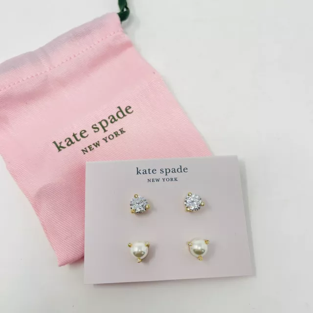 Kate Spade New York Womens Rise and Shine 2 Piece Stud Earring Set WBR00208 $68 2