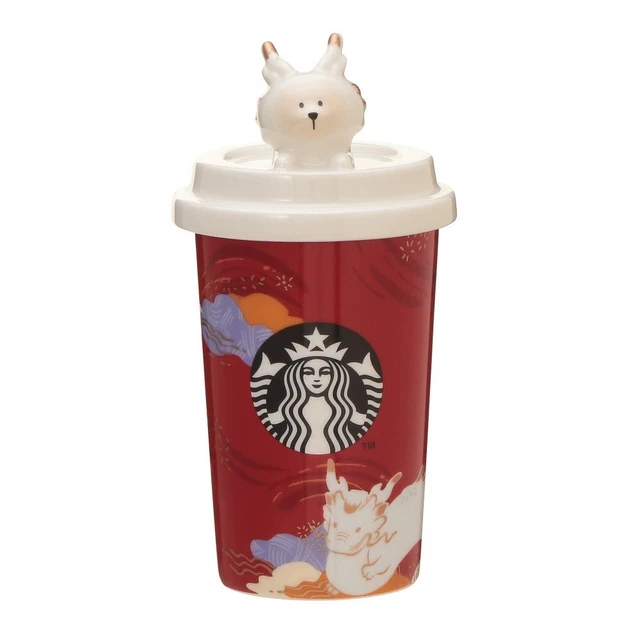 STARBUCKS JAPAN 2024 Chinese Zodiac Dragon New Year Canister 68.00