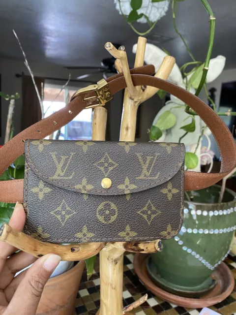 Louis Vuitton Saint Tulle Pochette Duo Waist bag belt Monogram