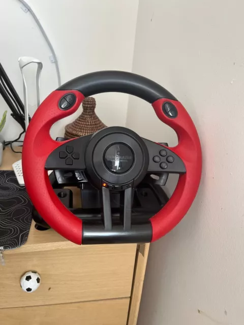 Speedlink TRAILBLAZER Racing Wheel - Gaming steering wheel for PS3/PS4, Xbox