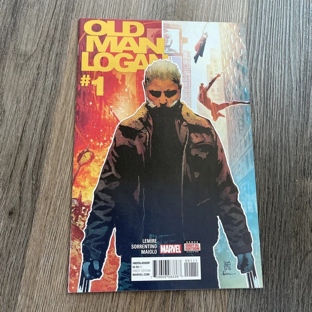 Old Man Logan #1 Lemire Sorrentino Marvel Comics 2016 1st Print Wolverine NM