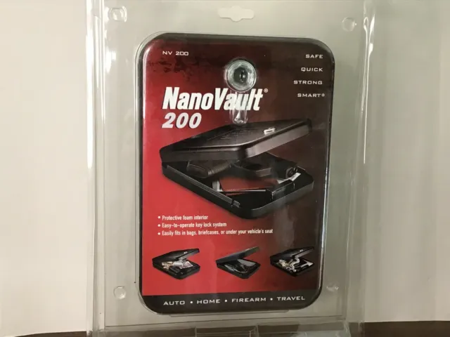 GunVault Nanovault 200 Nano Pistol Safe NV200