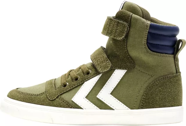 Hummel Kinder Sneaker Slimmer Stadil High Jr Capulet Olive