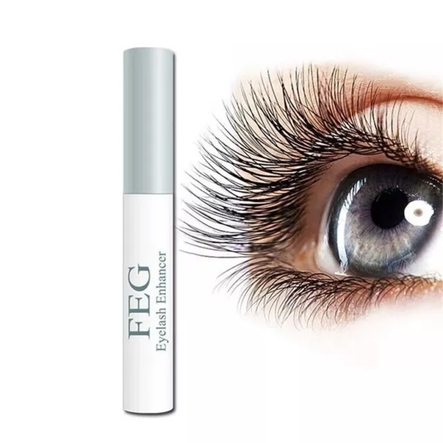 EyeLash Enhancer Brush Liquid 3ml FEG Rapid Growth Serum Original EyeLash Oil