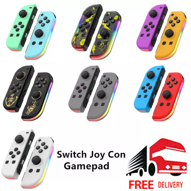 Für Nintendo Switch Joy Con Controller Konsole Joycon 1 Paar Wireless Gamepad