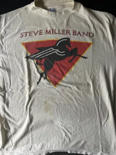 vintage steve miller band t shirt 1989 Concert Tour Tshirt XL