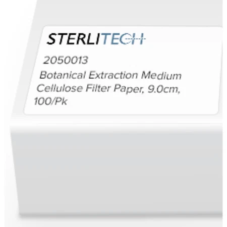 STERLITECH 2050013 Botanical Extraction Medium Cellulose Filter Paper, 9.0cm,