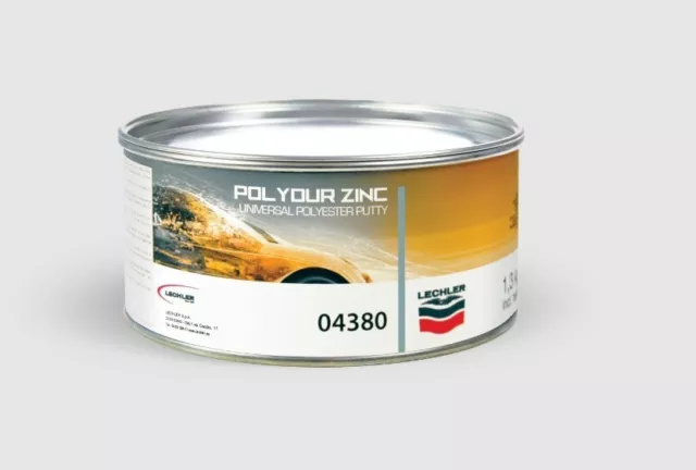 Stucco Metallico Lechler Polydur Zinc 04380 Kg 1.3 Con Catalizzatore