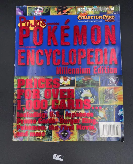 PoJo's Pokemon Encyclopedia Guide Book Millennium Edition
