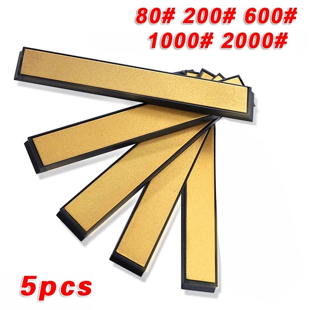 Set pietre abrasive diamantate ad alte prestazioni per affilatura utensili 5 pezzi su misura del cliente