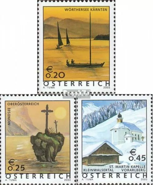 Österreich 2438-2439,2454 (kompl.Ausg.) gestempelt 2003 Ferienland