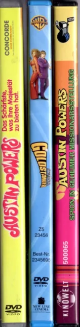 Austin Powers - Trilogie - Teil 1,2,3 Gesamt Edition DVD Set