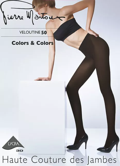 Pierre Mantoux Collants en Microfibre Veloutine 50