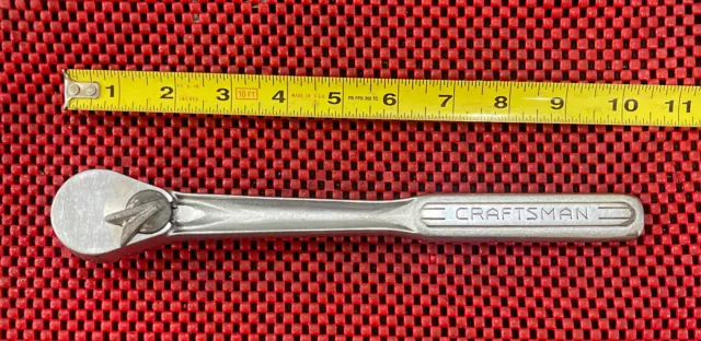 VINTAGE CRAFTSMAN TOOLS V Series Flying 1/2" RATCHET Oil Port MADE IN USA N1
