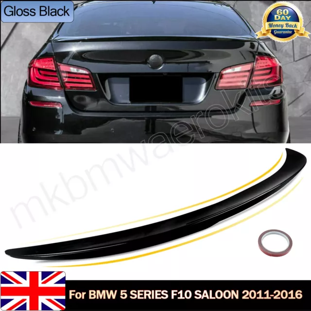Rear Trunk Spoiler Fits 2011-2016 BMW 5 Series F10 M5 PSM Style