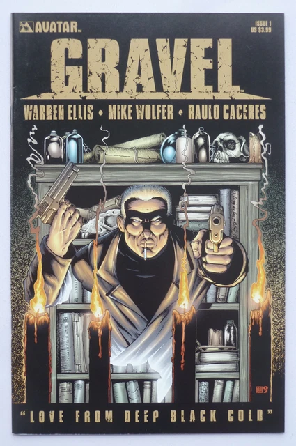Gravel #1 - 1st Printing - Warren Ellis Avatar Press February 2008 VF+ 8.5