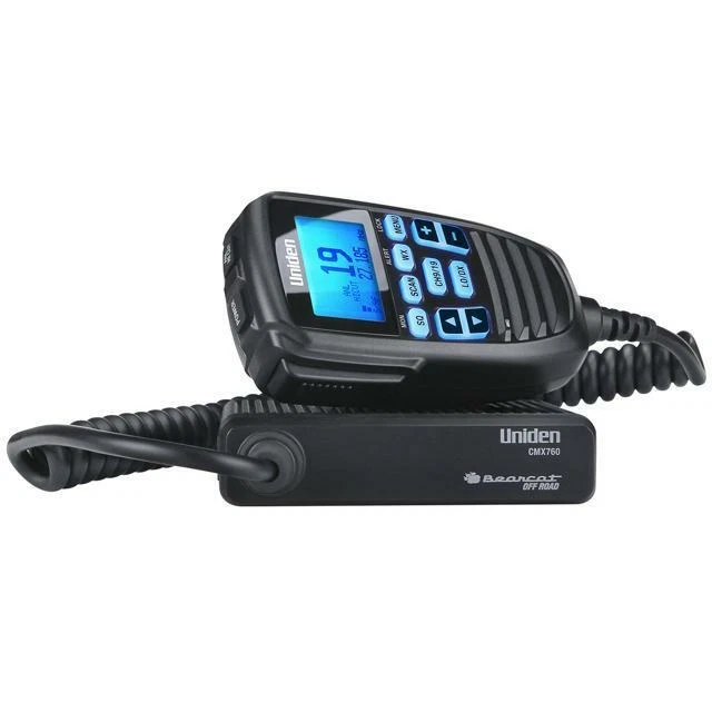 UNIDEN 40CHANNEL ULTRA Compact OffRoad CB Radio with Mic Display