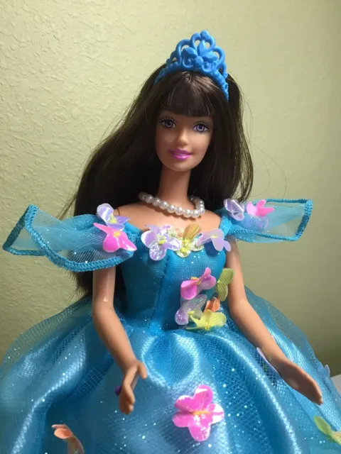 1990's Mattel Barbie Teresa Doll Latina Quinceanera Dress Gown Lot