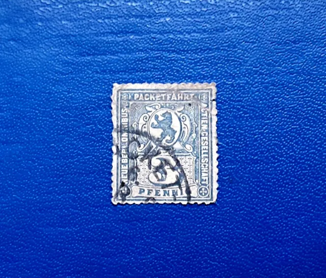 Berliner Paketfahrt Aktiengesellschaft 3 Pfennig  Privatpost - Deutsches Reich