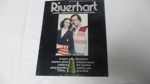 Riverhart 8 Winter Machine Knits for the Whole Family Pattern Book 3 Ply