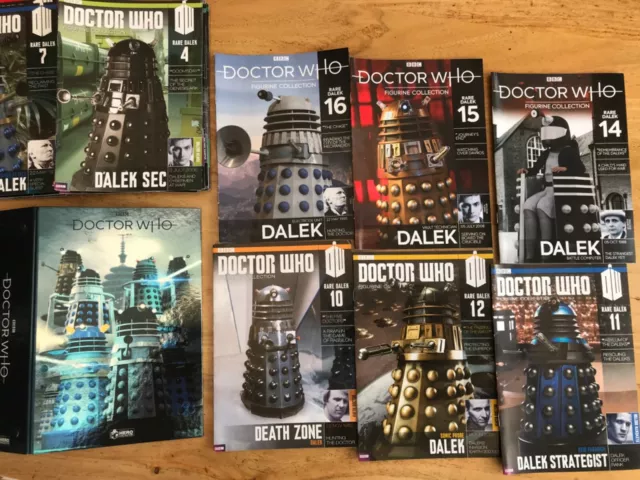 Doctor Who MAGAZINE ONLY Eaglemoss Figurine Collection Freepost Rare Dalek