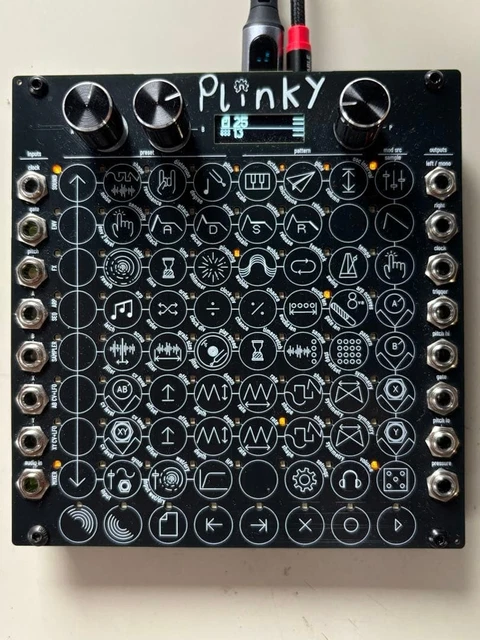 Plinky synth V3 高機能シンセサイザー モジュラー　ユーロラック PLINKY SYNTH V3 Version Standalone Synthesizer Tested and