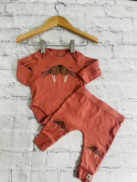 Baby Girls 0-3 Months Clothes Vest Top & Leggings Outfit  *We Combine Postage