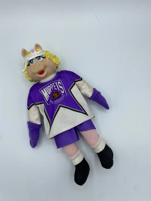 Vintage Miss Piggy Plush Doll 1995 NHL McDonalds Muppets  Ice Hockey Players