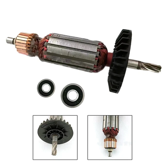 Balais De Charbon Pour Perforateur Bosch UBH 4/26 SE - Dimensions 6,35x10x17 Mm, Avec Arrêt Automatique, Lot De 2