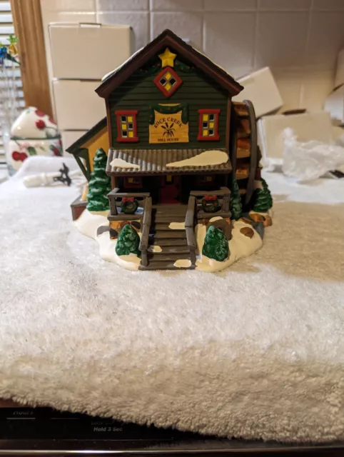 Dept 56 Snow Village Rock Creek Mill House Building 54932