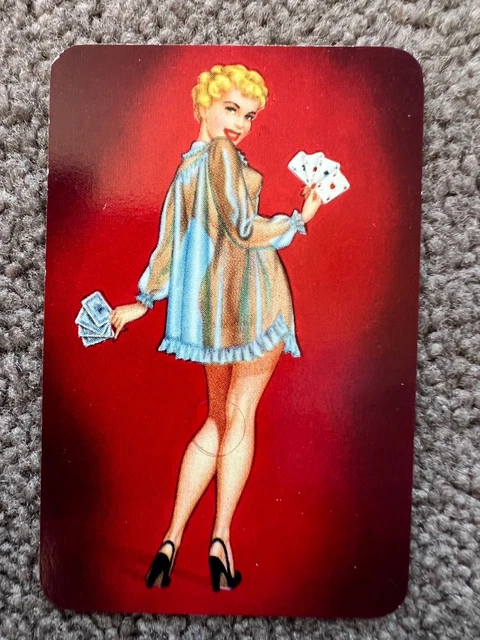 ORIGINAL SWAP PLAYING cards Joker pin up lady $4.00 - PicClick AU
