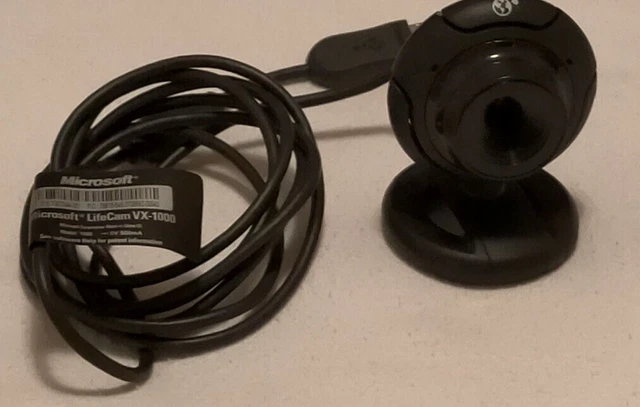 MICROSOFT LIFECAM VX-1000 VGA Webcam PicClick UK