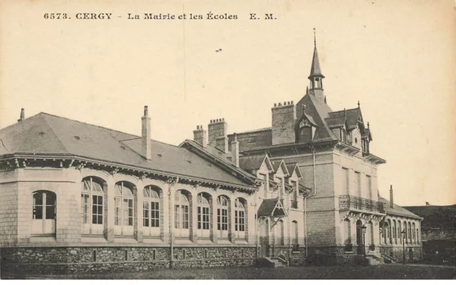 95 Cergy #As30014 La Mairie Et Les Ecoles