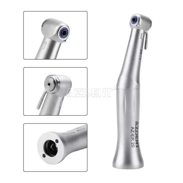 AZDENT Dental 20:1 Implant Surgical Contra Angle Low Speed Handpiece+Micro Motor 3