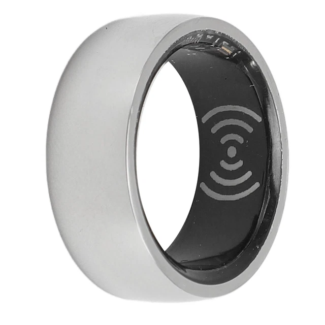 Anello Fitness Tracker per Donne e Uomini, Dispositivo Bluetooth Contapassi Impermeabile 5ATM per Monitoraggio del Sonno, Anello Intelligente per la Salute con App, per iOS, (8