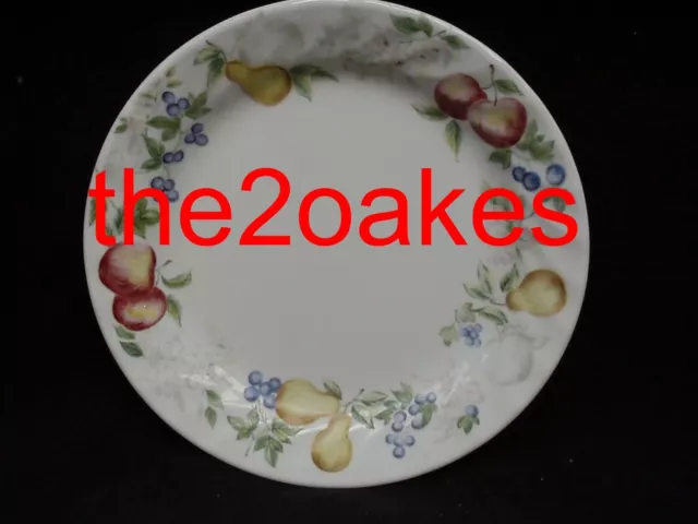 5 Corelle CHUTNEY 7-1/8" Salad Plates Bread Dessert Snack Fruit Apples Pears