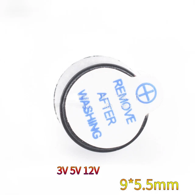 ACTIVE BUZZER ELECTROMAGNETIC 3V 5V 12V Alarm Arduino Raspberry Pi PIC ...
