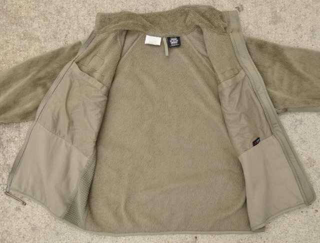 MEDIUM US Army Issued ECWCS Polartec GEN III Fleece Jacket Coyote OCP Multicam 3