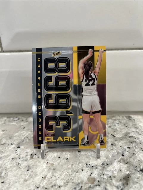Caitlin Clark 2024 Panini Collection Record Breaker #RBCC RC Iowa PSA 9 MINT