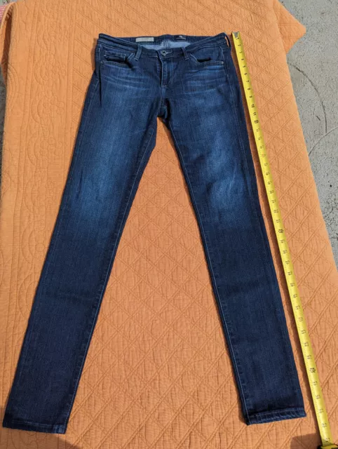 AG Adriano Goldschmied Jeans Women's The Legging Super Skinny Blue Denim Sz. 27R