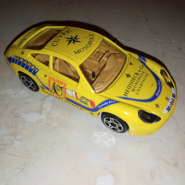 Bburago Burago Porsche 911 996 Promotionnel sans aileron très rare 1/43