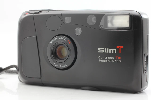 All works! [Near MINT] Kyocera Slim T Yashica T4 Point & Shoot Camera 35mm JAPAN